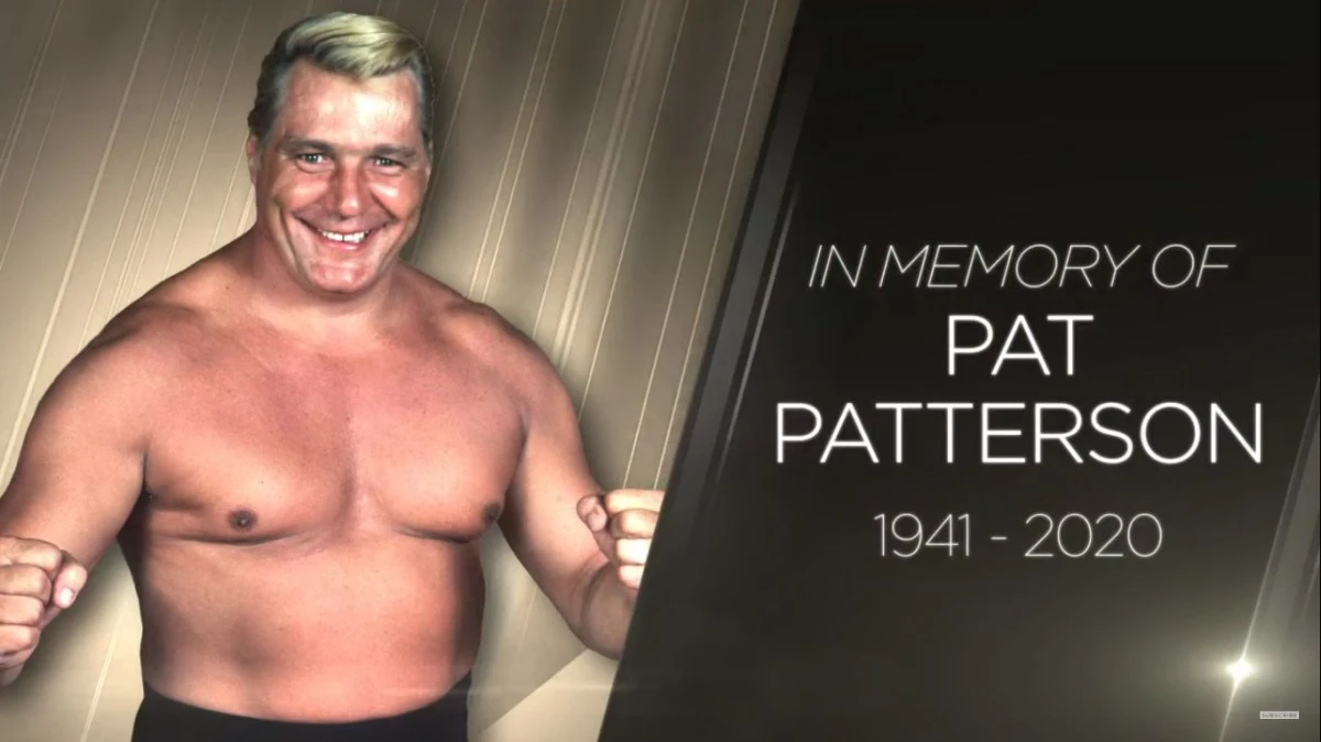 RIP Pat Patterson: My Story
